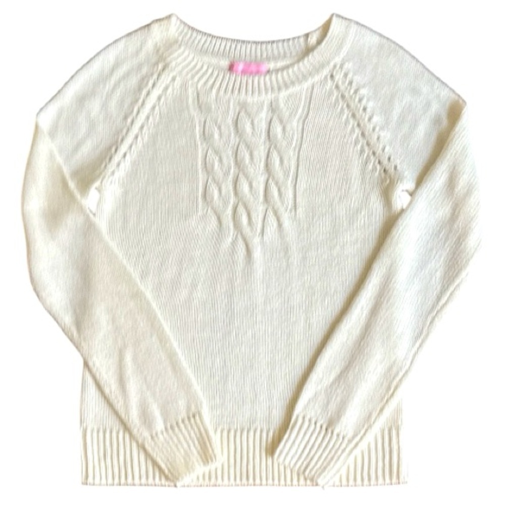 Lilly Pulitzer Cable Knit Sweater Size Small